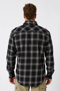Camisas de Franela Clásicas en Blanco y Negro, Venta al Por Mayor, Tallas para Hombre y Mujer, Manga Larga, con Botones - Product Image 4