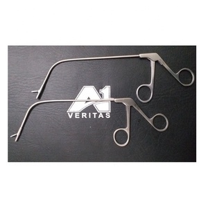 Pinces à polypes laryngéens Jurasz de qualité supérieure, en acier inoxydable, instruments chirurgicaux manuels ORL réutilisables (A-1 VERITAS) - Product Image 1