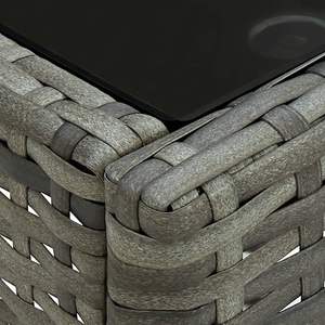 Juego de 3 Sillas de Jardín Grises para Exteriores, Duraderas y Elegantes para Patio o Jardín - Product Image 3