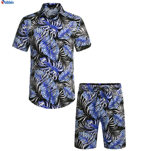 Colección de Verano, Ropa de Playa Personalizada, Trajes de Hombre para Vacaciones en la Playa, Conjuntos Casuales para Hombre, Cómodos y Transpirables - Product Image 4