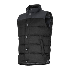Gilet matelassé chaud pour homme 100% haute qualité, coupe-vent d'hiver, vêtement d'extérieur décontracté sans manches - Product Image 1