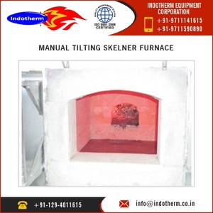 Fourneau à mazout Skelner de 3 tonnes par cycle avec système de fusion d'aluminium à bascule hydraulique haute productivité - Product Image 4