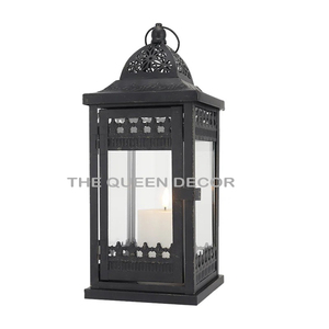 Antique <b>Brass</b> Finish <b>Lantern</b> With Tempered Clear Glass Candle <b>Lantern</b> And Heat Resistant Home Decoration At Best Price Available - Product Image 6