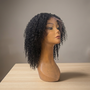 Full Lace <b>Front</b> <b>Wig</b> Long Natural Black Indian Remy Hair for Lace Baby Hair Transparent 200% Density Glueless Average Size - Product Image 5