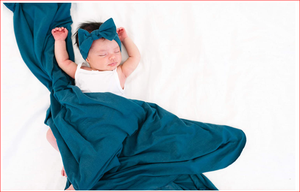 100% Organic bamboo receiving baby <b>muslin</b> <b>swaddle</b> <b>blankets</b> with private logo label and packaging - Product Image 3