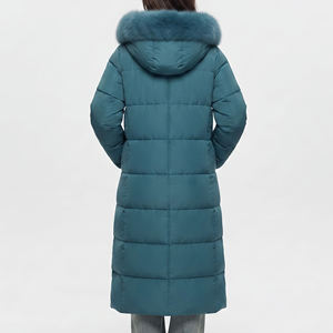 Chaqueta Acolchada Extra Grande y Holgada para Mujer, Chaqueta Larga de Plumón para Invierno con Peluche - Product Image 5