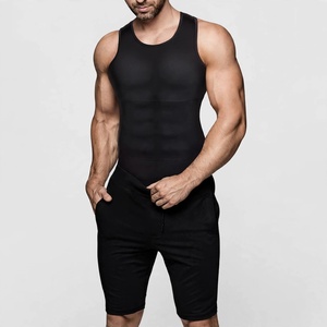Camiseta de Manga Corta con Cuello en V para Hombre, Color Gris Oscuro, Estilo Casual Elegante, de Secado Rápido, Tejido de Spandex/Nailon de 180g, para Verano - Product Image 1