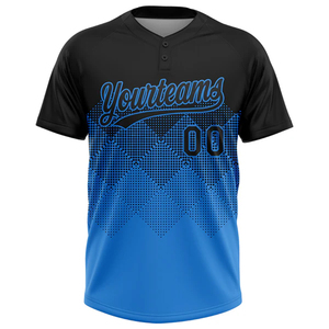 High Quality Two Button Baseball <b>Softball</b> Jersey <b>Uniform</b> Youth Adults Men Women Team Sportswear - Product Image 2