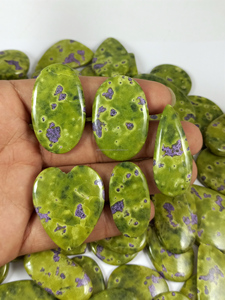 Hot Selling Natural Crystal Healing Stones Quartz Crystal Atlantisite Cabochon for Gift and jewelry Making - Product Image 6