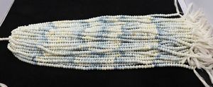 AAA Natural Blue <b>Opal</b> Shaded Faceted Rondelle Beads 5-5.5 MM Blue <b>Opal</b> Gemstone Beads Smooth Rondelle <b>Opal</b> Beads 16 Inch Jewelry - Product Image 5