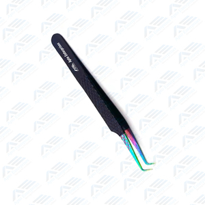 Pinces à épiler faites à la main avec impression de logo personnalisé, instruments de soins de beauté, outil durable de qualité supérieure, pinces à épiler pour cils, boîte personnalisée - Product Image 6