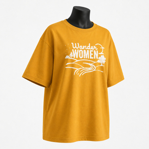 Camiseta Oversize Personalizada para Mujer, de Algodón, Estilo Casual Holgado, Streetwear, con Estampado Gráfico, Manga Corta, Top de Verano - Product Image 5