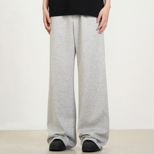 Custom OEM Flare <b>Trousers</b> for <b>Men</b> Outdoor Streetwear Cotton Black Blank <b>Men</b> <b>Flared</b> Pants - Product Image 4