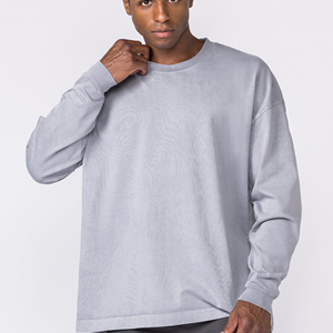 Sudadera Personalizada con Logotipo, Sudadera de Alta Calidad sin Capucha, Sudadera de Cuello Redondo para Hombre - Product Image 6