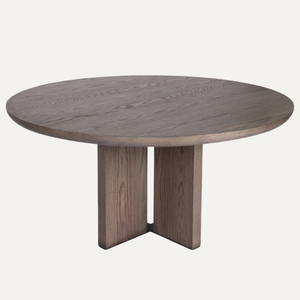 Mesa de Comedor Redonda de Madera de Teca Sólida, Muebles Modernos para Comedor - Product Image 2