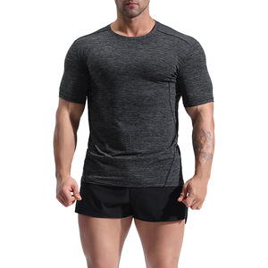 T-shirts de sport à manches longues pour hommes, compression, séchage rapide, entraînement, course à pied, fitness, automne, prix bas. - Product Image 3