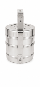 Dheer International Stainless Steel Food Grade 202 Bombay Tiffin 14x2 Wholesale - Product Image 2