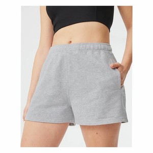 Shorts de Cintura Alta 100% Algodón para Mujer, Color Sólido, para Gimnasio, Entrenamiento, Running, Fitness, Ejercicio, con Bolsillos, OEM, ODM - Product Image 1