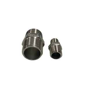 ข้อต่อท่อสแตนเลสทรงหกเหลี่ยมยี่ห้อ Chico ขนาด 1/8"-4" คุณภาพสูง ผิวเรียบ สำหรับงานอุตสาหกรรม รับประกัน 1 ปี ผลิตตามสั่ง - Product Image 1
