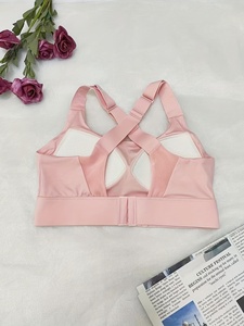 Soutien-gorge de sport pour femme le plus vendu – Fitness, yoga, maintien élevé, respirant, course à pied, sans coutures, marque privée, logo frontal - Product Image 2