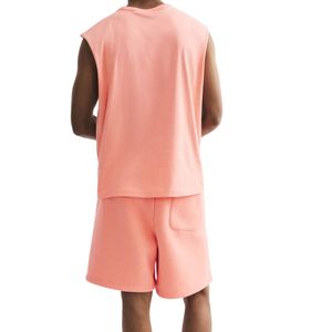 Shorts de survêtement décontractés, doux et confortables, légers, faciles d'entretien, avec cordon de serrage à la taille, coupe ample, pour le sport et la détente estivale - Product Image 2