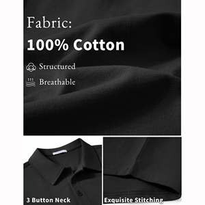 Camisas Polo de Alta Calidad Nuevas en Oferta para Hombre, Modernas y a la Moda, con Logotipo y Diseño Personalizados, con Botones - Product Image 2