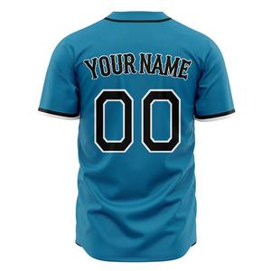 Vêtements de baseball et de softball à prix avantageux, maillots de baseball pour adultes, manches courtes, imprimés, dernier design, maillot pour hommes - Product Image 3