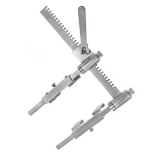 Adjustable Sternal Retractor Surgical Instrument Steel Blades Thoracic/Chest Surgery Reusable Autocleavable By <b>Blush</b> Surgical - Product Image 3