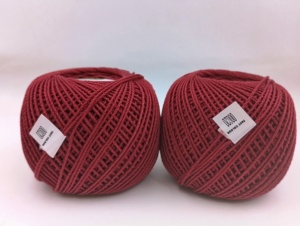 Fil à tricoter en coton teint bouclé épais pour le crochet et la couture à la main, fabriqué en Inde - Product Image 6