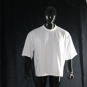 T-shirts en toile unie à manches courtes double couche pour hommes, personnalisés en usine, 380 grammes, URBAN PRODUCTIONS - Product Image 2