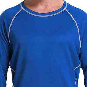 Rashguard à manches longues pour homme, séchage rapide, compression, protection solaire, léger, pour entraînement et sports - Product Image 6
