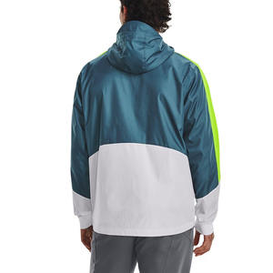 เสื้อแจ็คเก็ตวินด์เบรกเกอร์สำหรับผู้ชาย ป้องกันลม ทนทาน สไตล์ไบค์เกอร์ ซิปหน้า เสื้อโค้ทสำหรับนักแข่ง รุ่นใหม่สำหรับผู้ชาย - Product Image 5