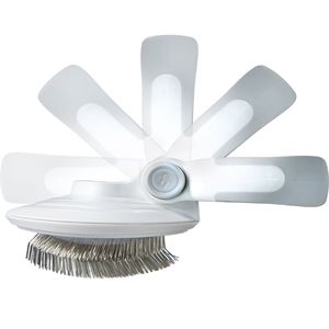 Gyrater Travel-Suitable Swivel Slicker <b>Brush</b> for <b>Pet</b> Grooming - Product Image 2