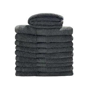 Serviette de Visage en Coton Gris Tricoté Premium pour Soins de la Peau, Douce, Séchage Rapide, pour Salon de Beauté et Salle de Bain - Product Image 1