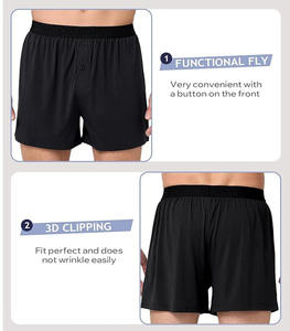 Pantalones Cortos Deportivos Casuales de Verano para Hombre, de Felpa, de Secado Rápido, Antiarrugas, con Dobladillo Dividido, Cintura Elástica Alta, Transpirables, para Yoga - Product Image 2