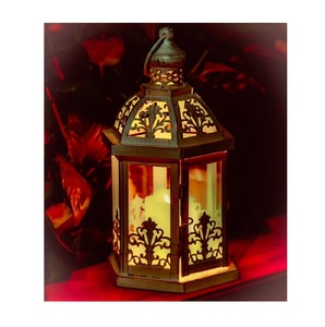 Lanterne en fer artisanale pour la décoration festive et la décoration quotidienne, adaptée aux espaces intérieurs et aux arrangements extérieurs - Product Image 5