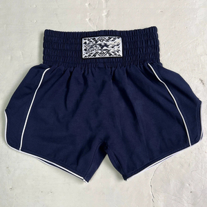 Shorts de combat MMA unisexe bleu marine, respirants, anti-transpiration, coupe ample, vêtements de sport de combat pour adultes, Spandex/Nylon - Product Image 5