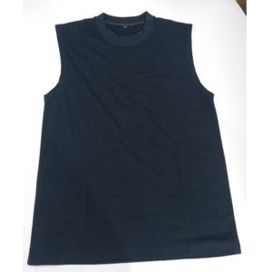 Camiseta sin Mangas para Hombre, Color Sólido, con Logotipo Personalizado, Corte Regular, Algodón de Alta Calidad, Camiseta Deportiva, Chaleco de Entrenamiento - Product Image 2