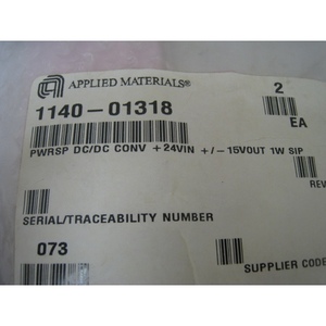 2 AMAT 1140-01318 PWRDP DC/DC conv, +24vin, + - อุปกรณ์และชิ้นส่วนเซมิคอนดักเตอร์ระดับโลกที่เชื่อถือได้ที่ - Product Image 1