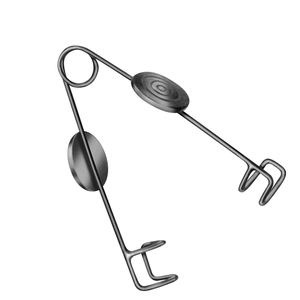 Espéculo Oftálmico con Hojas Lisas de Acero Inoxidable, Instrumento Quirúrgico Manual para Oftalmología, Herramientas de Microcirugía Dentavex DC-S-9 con Certificación CE - Product Image 3