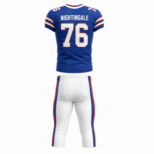 Tenue d'entraînement de football américain nouveau style, service OEM, design unique, uniforme de football américain, vêtements d'équipe de football américain - Product Image 5