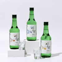 [So1ne Company] Koreaanse fruit-smaak likeur 360ml bamboe-kool gefilterd groene fles ARYEON Soju