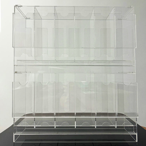 Distributeur de boosters en acrylique de style moderne pour comptoir, pour collection de cartes <span class=keywords><strong>Pokémon</strong></span>, boutique de vente au détail, distributeur de jeux de cartes - Product Image 5