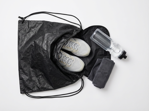 กระเป๋าเป้กีฬาแบบมีเชือกผูก กันน้ำ ซักได้ พิมพ์โลโก้<span class=keywords><strong>ได้</strong></span> น้ำหนักเบา สำหรับใส่ของใช้จำเป็นในการเดินทาง เหมาะสำหรับวิ่งมาราธอน และออกกำลังกาย - Product Image 2