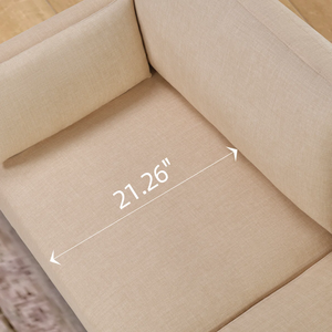 <b>SOFA</b> LOUNGE SET Mid-Century from Vietnam Sectional <b>Sofa</b> style High Density <b>Sponge</b> Pillow Back Metal/Wood Deep Seating - Product Image 6