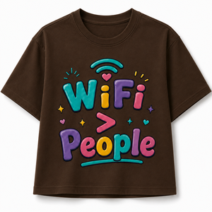 เสื้อครอปท็อปผู้หญิง แขนสั้น คอกลม ลายตัวอักษร "Kindness Wins" ผ้าคอตตอนเจอร์ซีย์ 100% ระบายอากาศได้ดี สวมใส่สบาย เหมาะกับฤดูใบไม้ผลิ น้ำหนัก 180 กรัม - Product Image 1