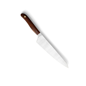 Chef Knife Stainless Steel Blade <b>Wood</b> Handle 8-9.9in High Polish Finish Extra Sharp Right Hand Minimalist Kitchen <b>Cutting</b> <b>Tool</b> - Product Image 4