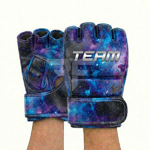 Gants de boxe pour adultes et enfants en cuir PU, logo personnalisé, gants d'entraînement MMA pour arts martiaux et fitness - Product Image 3