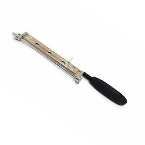 Couteau orthopédique pour greffe cutanée avec lame en acier inoxydable, instrument chirurgical dans un coffret en bois, kit orthopédique - Product Image 2