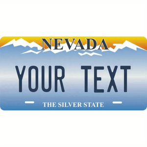 Plaque d'immatriculation personnalisée CIFbuy Michigan Wolverines, texte personnalisé, thème d'équipe, plaque décorative en métal avec service de sélection TikTok - Product Image 1